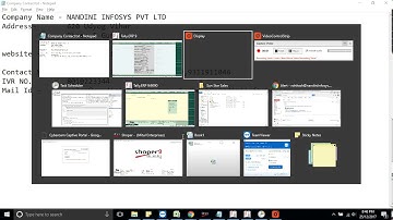 How to take Tally Data Auto Backup in Tally.ERP9  in Hindi