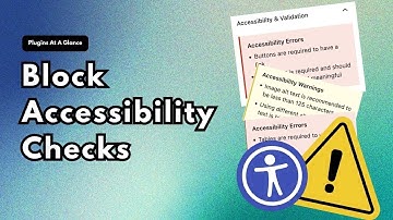 This plugin will help you get accessibility right when working in the WordPress block editor.