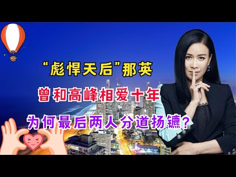 曾和高峰相爱十年，后因深夜买醉认识酒吧老板，那英为何情定孟桐