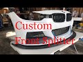 How to make and Install a Custom Front Splitter