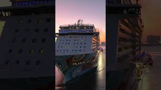Norwegian Getaway At Portmiami #Cruiseship