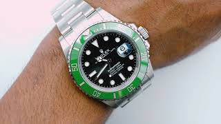 Rolex 126610LV Submariner Date 41 mm Green Bezel Black Dial Starbucks Complete Set 2025