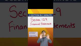 Section 129 – Financial Statements Simplified in 1 Minute!