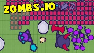 Zombs.io - NEW INVINCIBLE MAXED OUT ZOMBIE SLAYING PET! Giant Boss Zombie Update - Zombs.io Gameplay