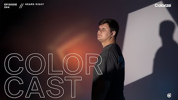 Colorcast Radio 244 with Heard Right