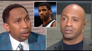 STEPHEN A SMITH \& JAY WILLIAMS KYRIE IRVING DEBATE GETS HEATED