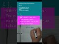 Logic Operators - AP CSA Unit 2 Multiple-Choice Review #shorts