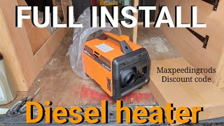 Maxpeedingrods Chinese diesel heater full installation