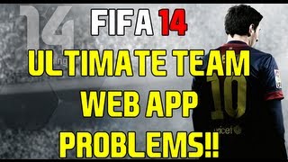 FIFA 14 UT WEB APP LOG-IN PROBLEMS!! screenshot 3