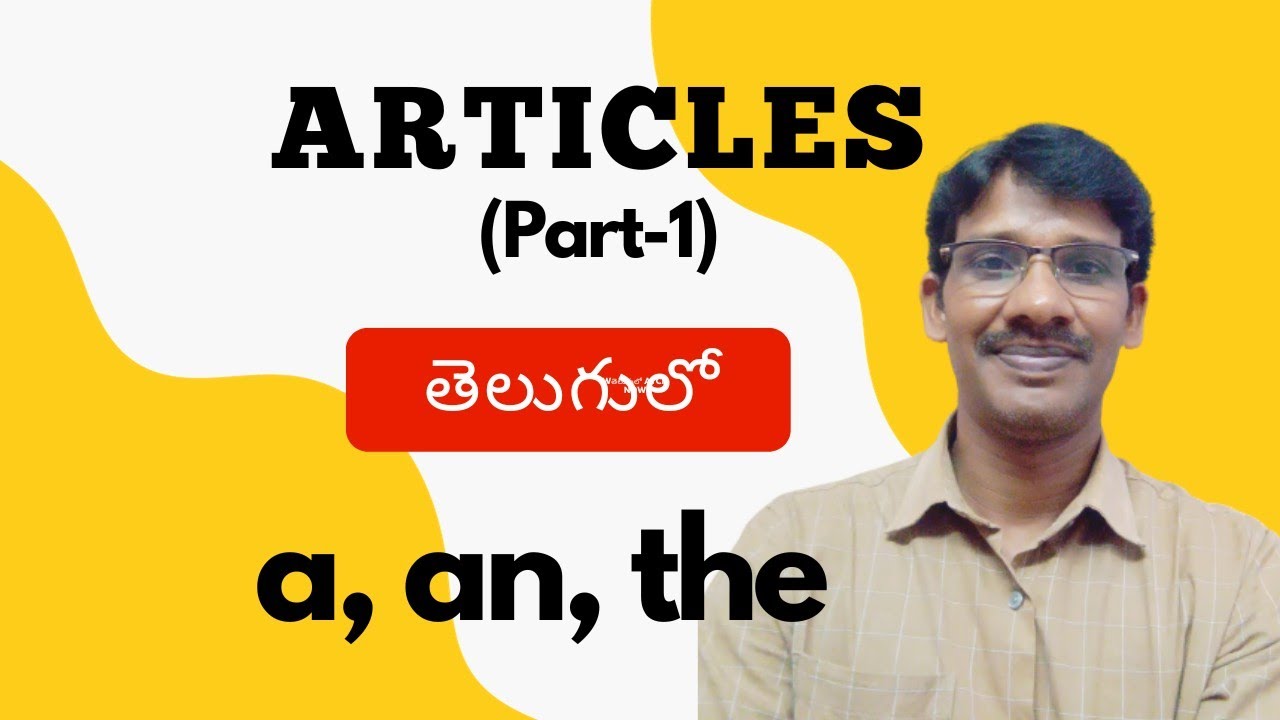 ARTICLES, Usage of Definite Article and Indefinite article