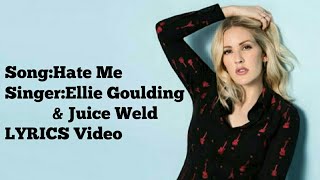 Hate me song lyrics video | Ellie Goulding | Juice Wrld | Lyrics MB
