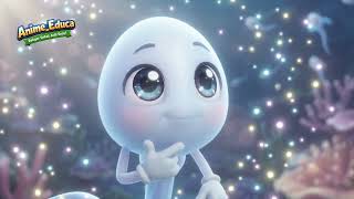 THE SPERM'S JOURNEY TO THE EGG! 😱 This Is How Fertilization Happens | Anime_Educa