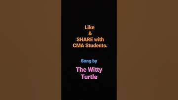 Condition of every CMA student rightnow !! Comment relatable or not 😊 #thewittyturtle  #song