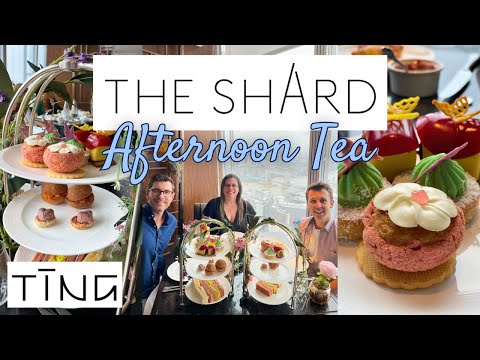 The Shard Afternoon Tea | Shangri La London 2023 | Ting Restaurant | Jos Atkin