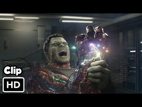 Hulk finger Snap Hindi Scene Avengers Endgame Hindi HD 4K Clip