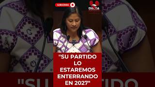 "SU PARTIDO LO ESTAREMOS ENTERRANDO EN 2027" | #shorts #debate #política #sheinbaum #ultimahora #4t