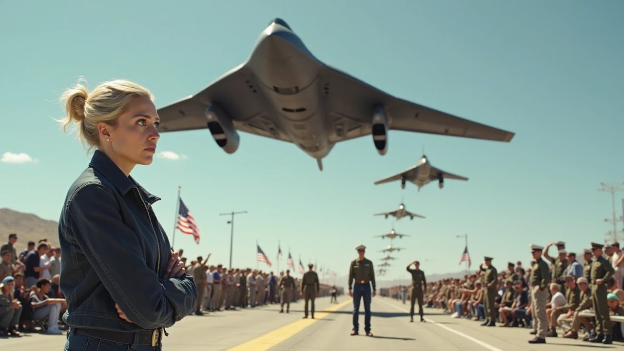 She Was Declared KIA 15 Years Ago… Then She Landed a B-2 at the Air Show