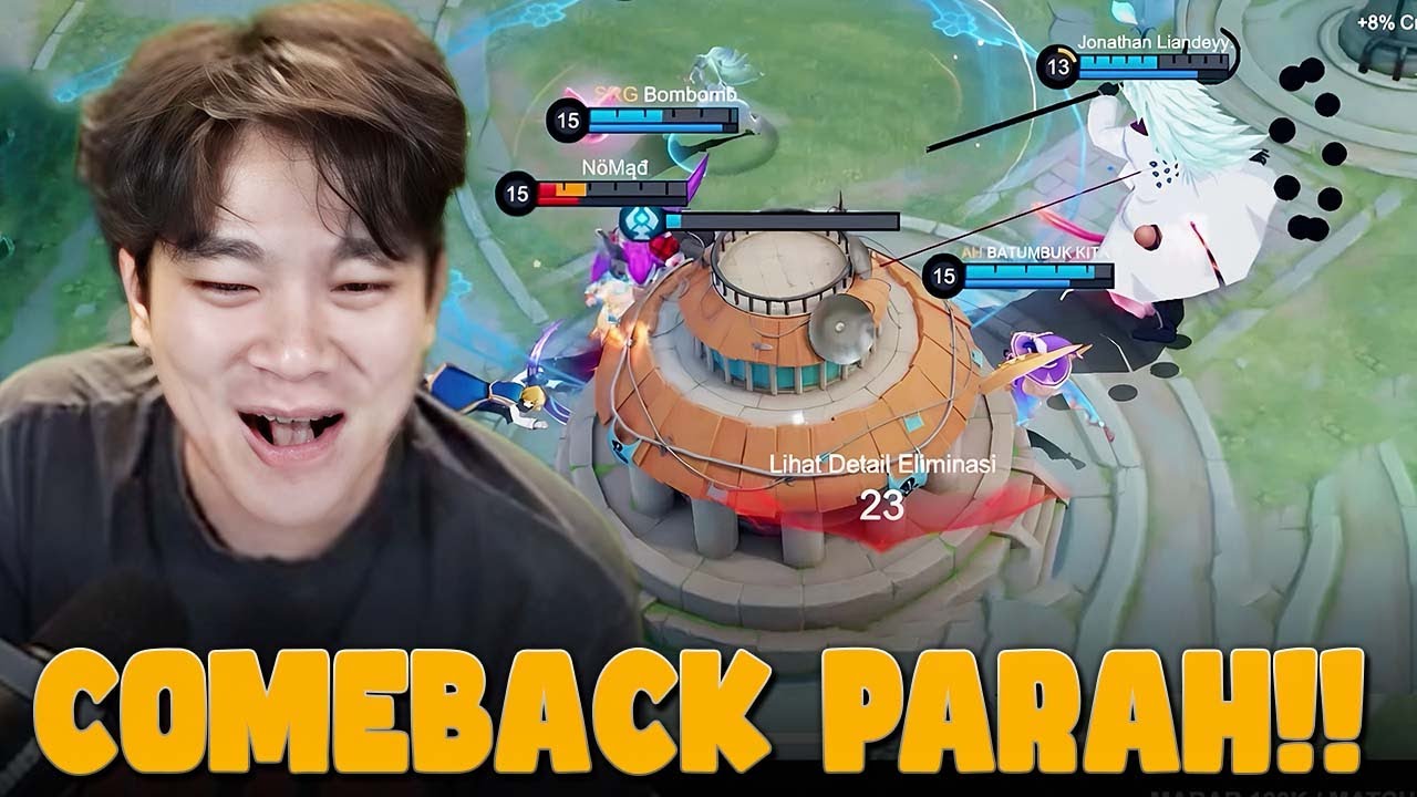 Comeback Ga Masuk Akal, Sisa Setetes! - Mobile Legends