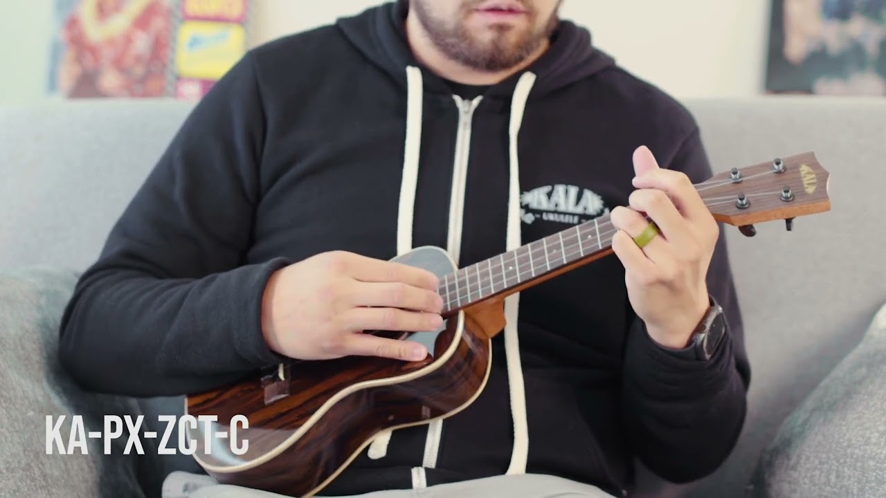 Kala Premier Exotic Ebony Concert Ukulele Demo/Review at Aloha