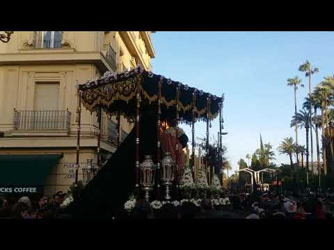 Fervorosa y Mariana Hermandad del Santísimo Sacramento y Cofradía de Nazarenos del Triunfo de la Santa Cruz, Santo Cristo Varón de Dolores de la Divina Misericordia, Nuestra Señora del Sol y San Juan Evangelista
