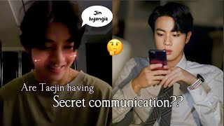 Taejin / JinV: Are Taejin having secret communication?
