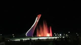 Адлер сентябрь 2016 Олимпийский факел