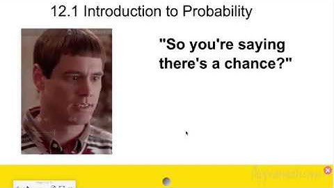 Unit 12 Lesson 1 Introduction to Probability