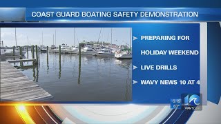 Coast Guard to demonstrate boating safety ahead of Memorial Day