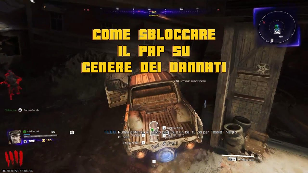 COME ATTIVARE IL PACK A PUNCH SU CENERE DEI DANNATI