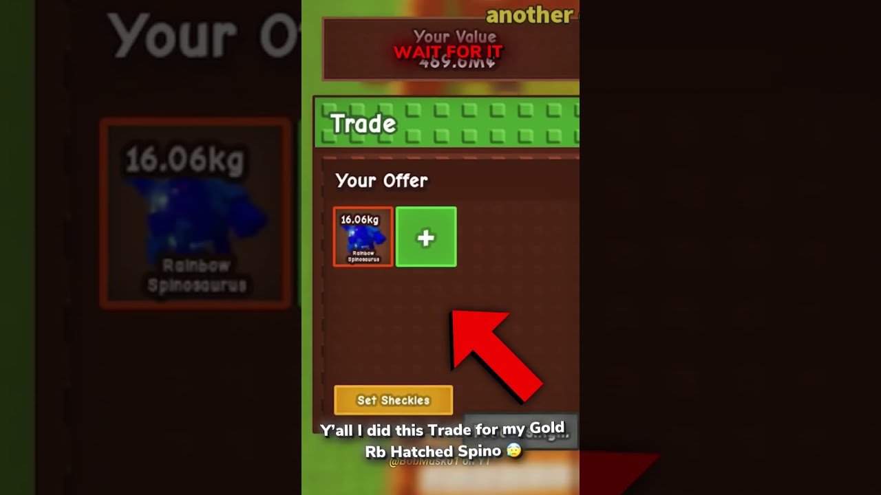 I TRADED MY RAINBOW HATCH SPINO FOR THIS! 😱 | W or L?! 😵‍💫