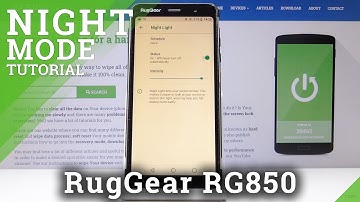 How to Activate Night Light in RUGGEAR RG850 – Eye Protection