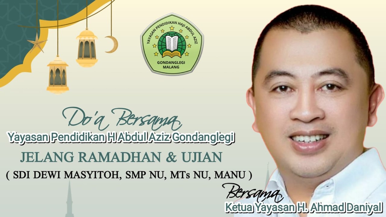 LIVE Doa Bersama 12 Feb 2026 Yayasan Pendidikan H Abdul Aziz Jelang Ramadhan Dan Ujian