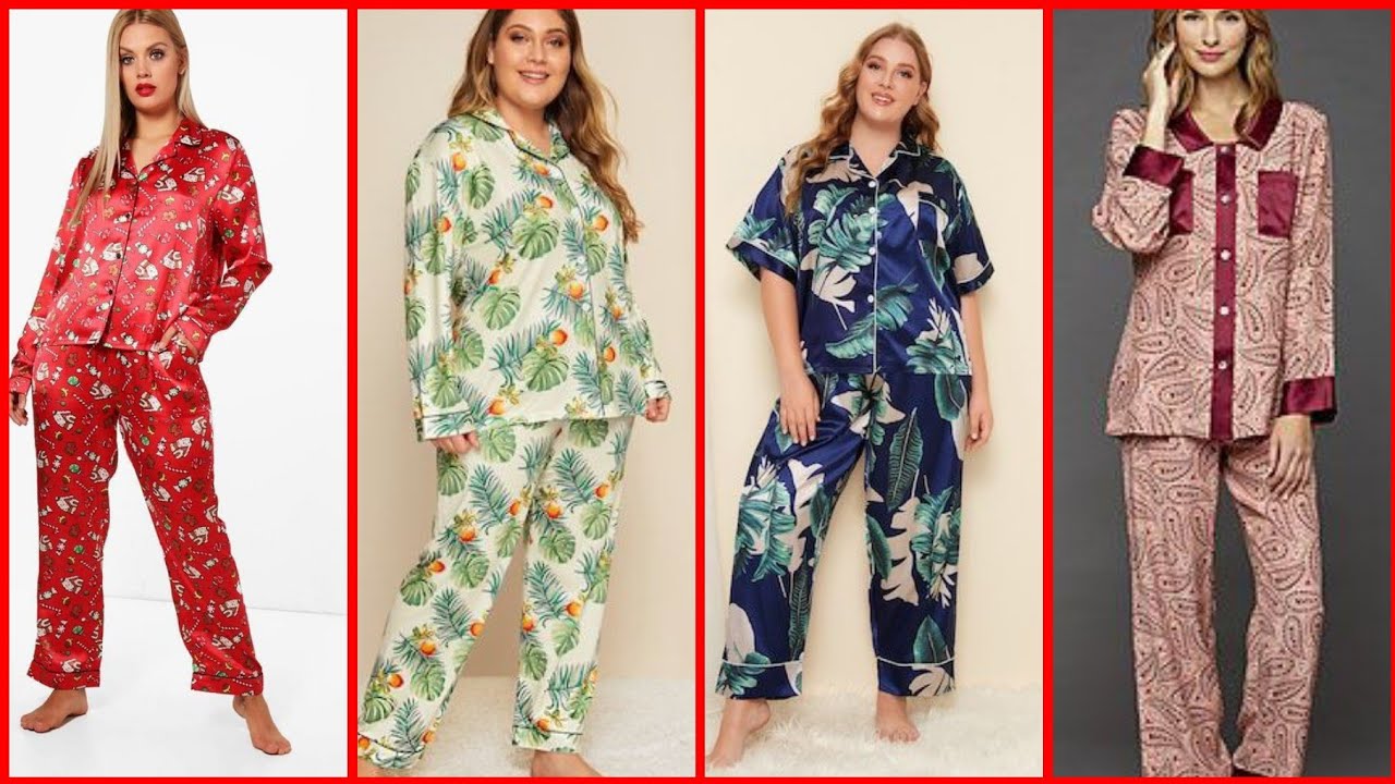 Two piece nightwear dresses stylish and beautiful print - YouTube