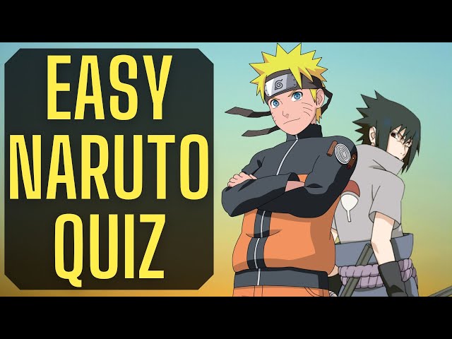 Anime Naruto, Quiz