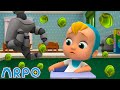 Eat Your GREENS!!! | ARPO The Robot | Funny Kids Cartoons | Kids TV Full Episodes