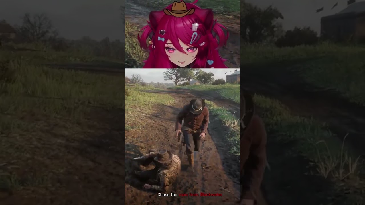 Worst horse rider in the wild west #RDR2 #VTuber