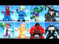 All Character Transformations in LEGO Marvel Super Heroes 1