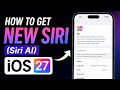 How to Get New Siri | How To Get Siri AI