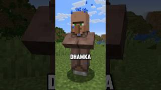 What if you could threaten villagers!😱 #minecraft #minecraftmemes
