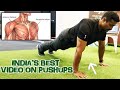 INDIA'S BEST EVER VIDEO ON PUSHUPS