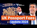UK Passport Application Fees Update: What You Need to Know ~ British Passport 2024