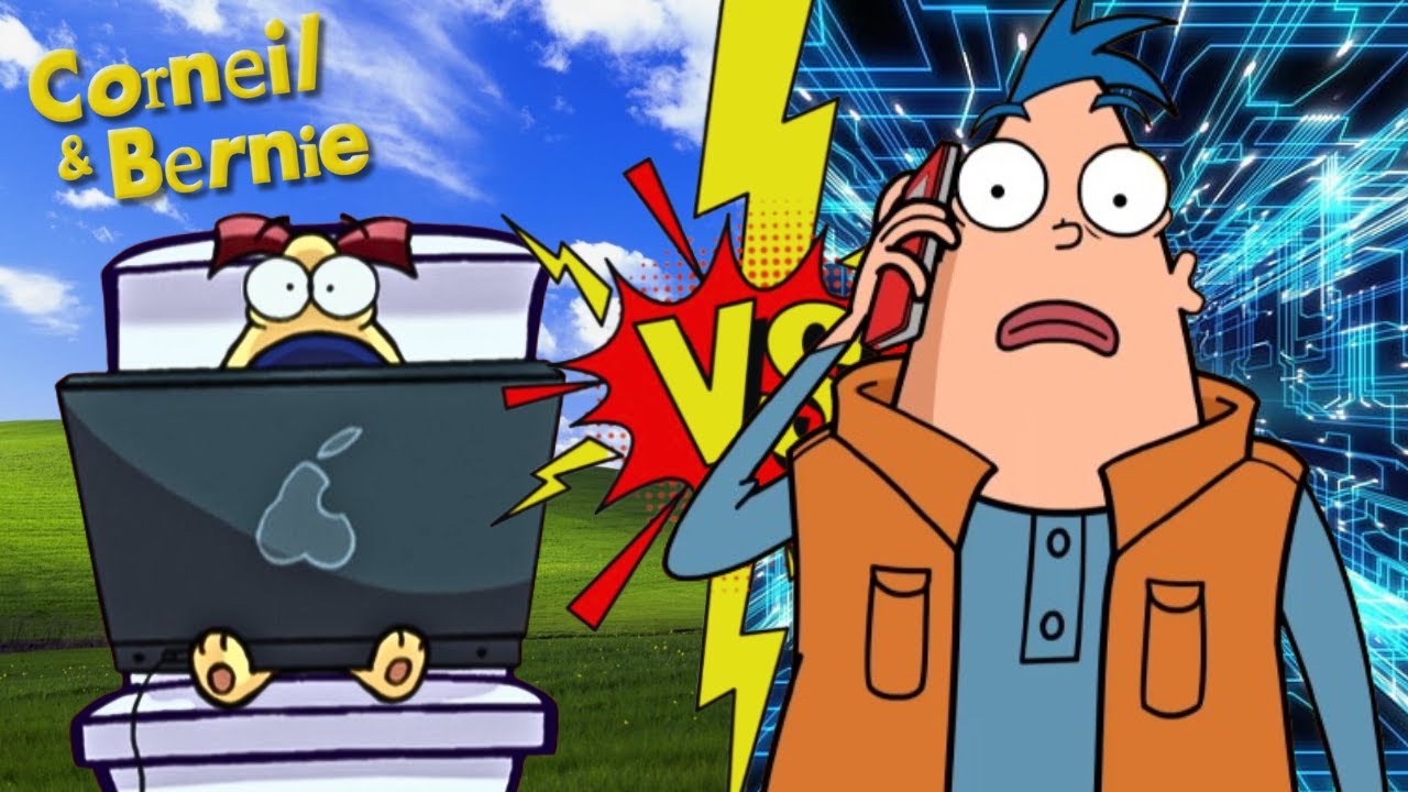 Corneil & Bernie : TEAM ORDI OU TEAM SMARTPHONE ? | #versus