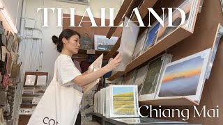 First time in Thailand! 🇹🇭 Chiang Mai travel vlog Part 1; Best Thai Massage, Cafe hopping, Pad Thai
