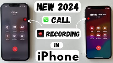 How to Record calls in iPhone Step by Step  | New 2024 iphone Call Recorder