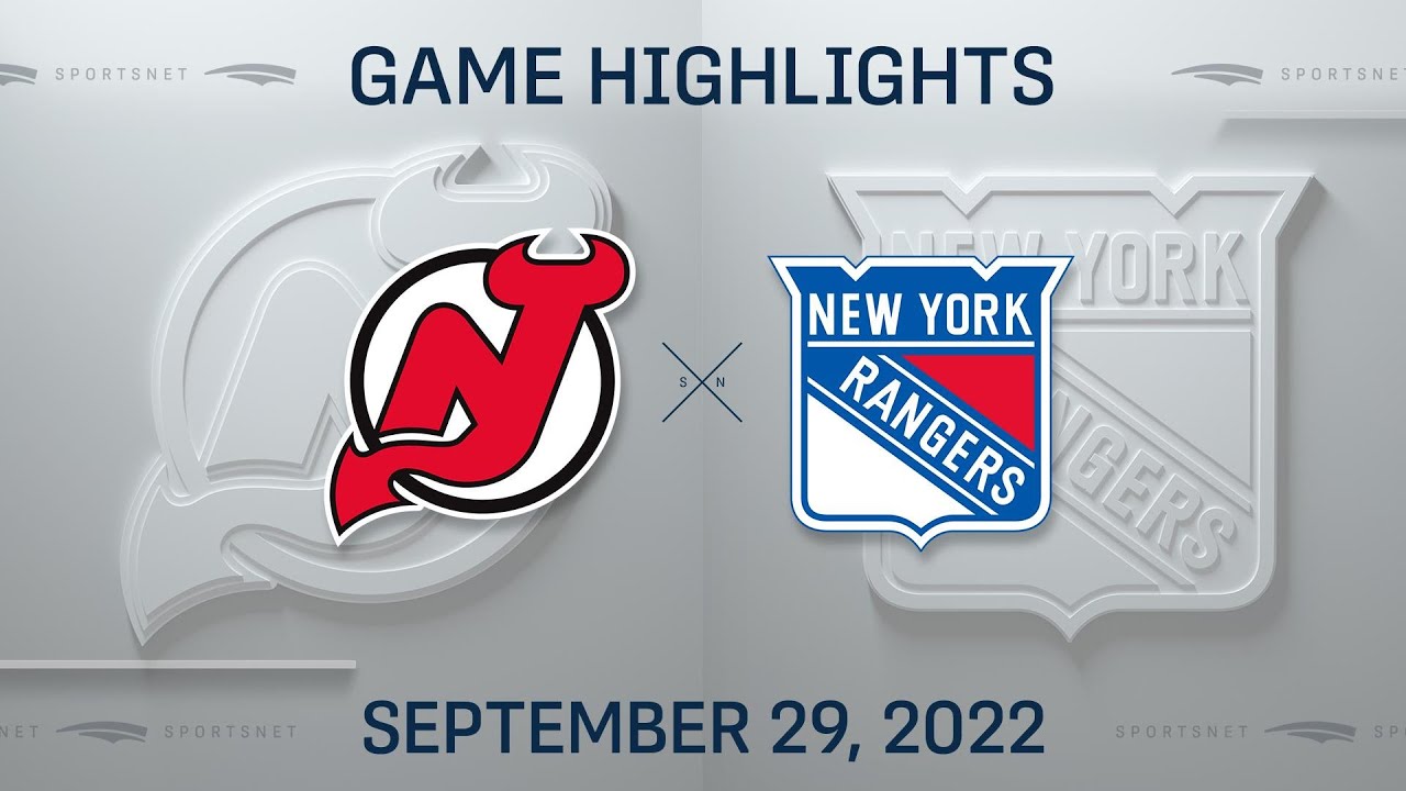 Preseason Gameday Preview: Devils vs. Rangers - The New Jersey Devils News,  Analysis, and More