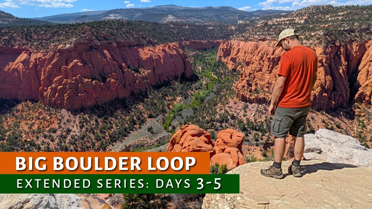 Hiking UP The Fold and then DOWN the Circle Cliffs | BBL #2