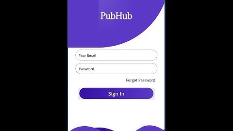 #android #xml Beautiful Login page in Android with XML Code .