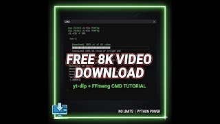 🚀 آموزش کامل نصب Python + yt-dlp + ffmpeg برای دانلود حرفهای ویدیوها تا 8k قدمبهقدم با تست نهایی