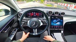 2023 Mercedes Benz C Class C200 d T Avantgarde - pov test drive