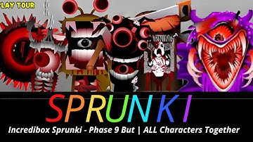 Incredibox Sprunki - Phase 9 New Horror | ALL Characters Together - Incredibox Sprunki Animation
